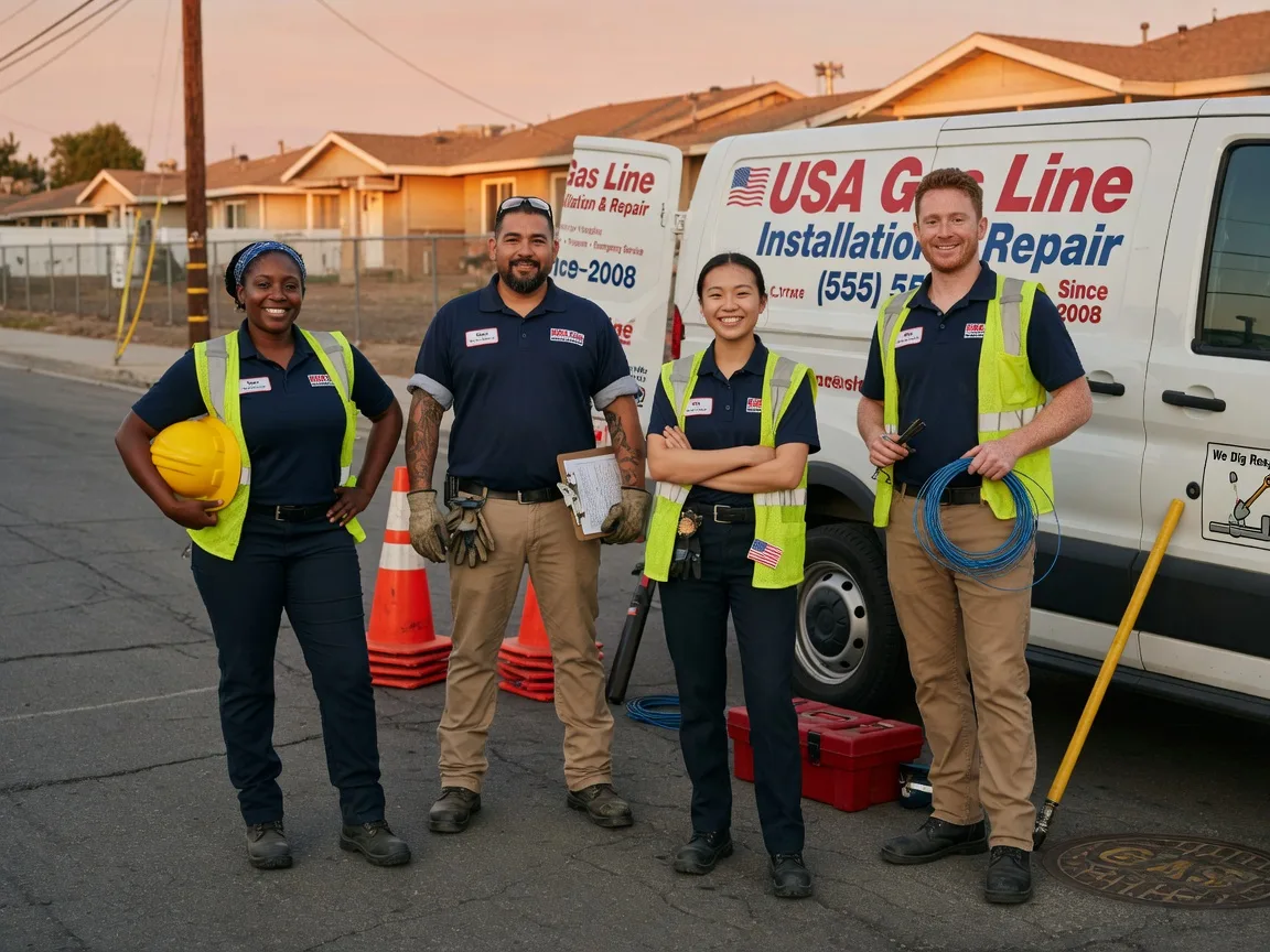 Gas Line Installation company in Bradgate, IA